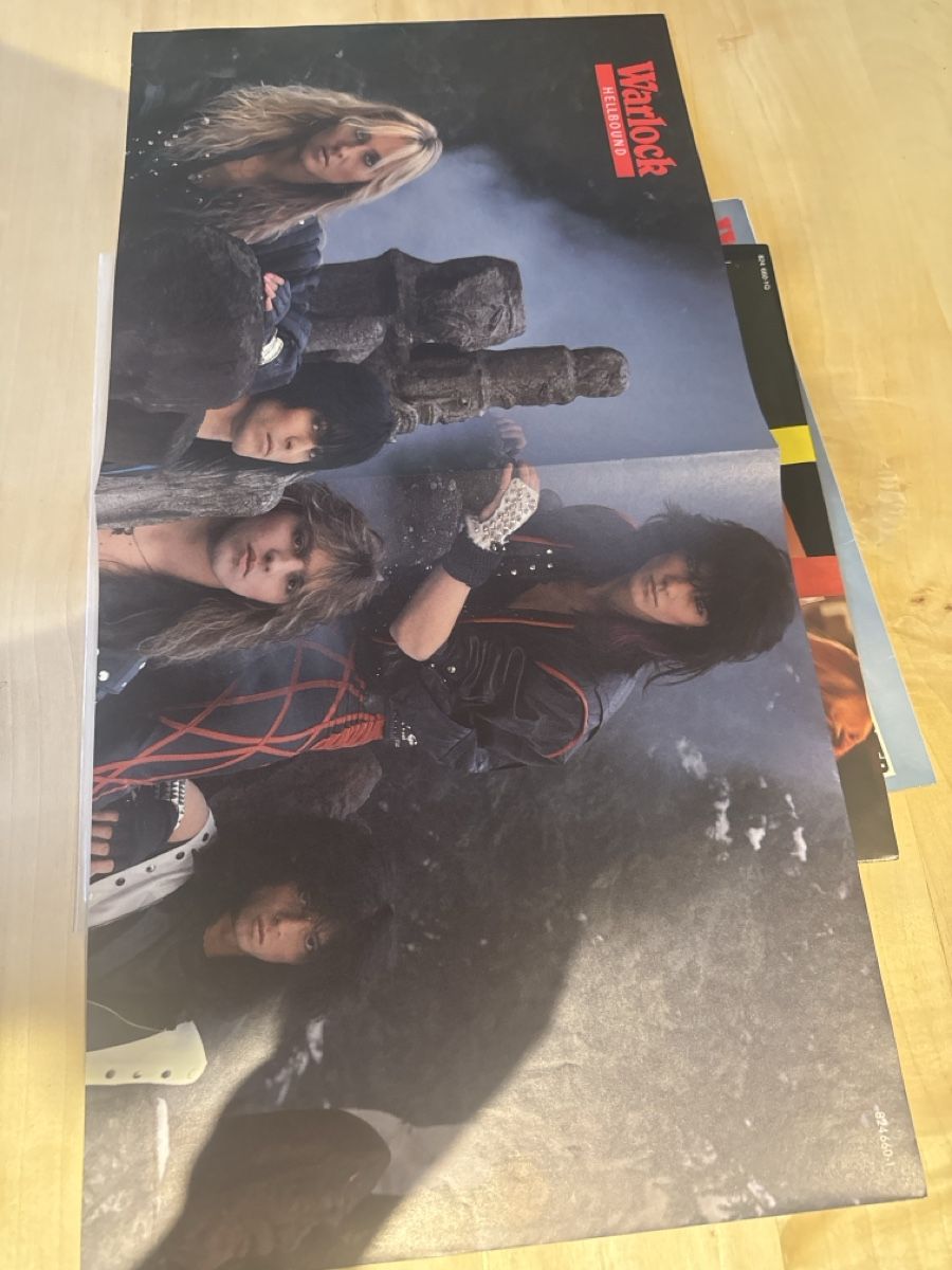 Dischi in vinile: Warlock Hellbound LP(Vinyl) + Poster Limited Edition! – Usato da Solothurn venduto da Alex702 3