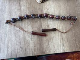 Massagegurt Rollen Holz