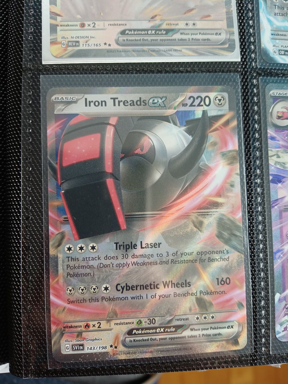 Pokémon Carte collezionabili: Iron Treads ex – Usato da Altstätten SG venduto da GGsGameshop