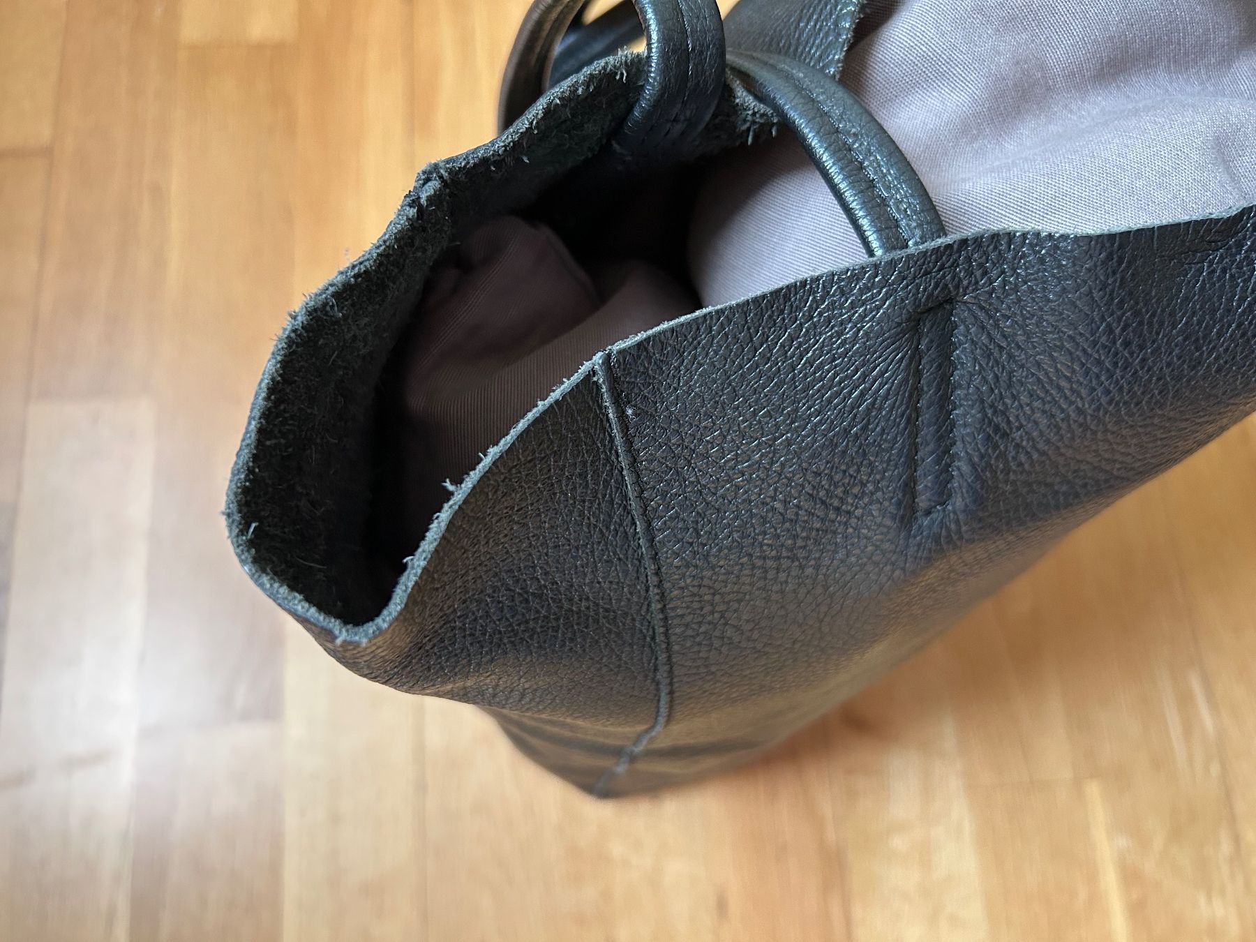 Sacs: Ledershopper in Schwarz – D'occasion à Bern par mascho007 5