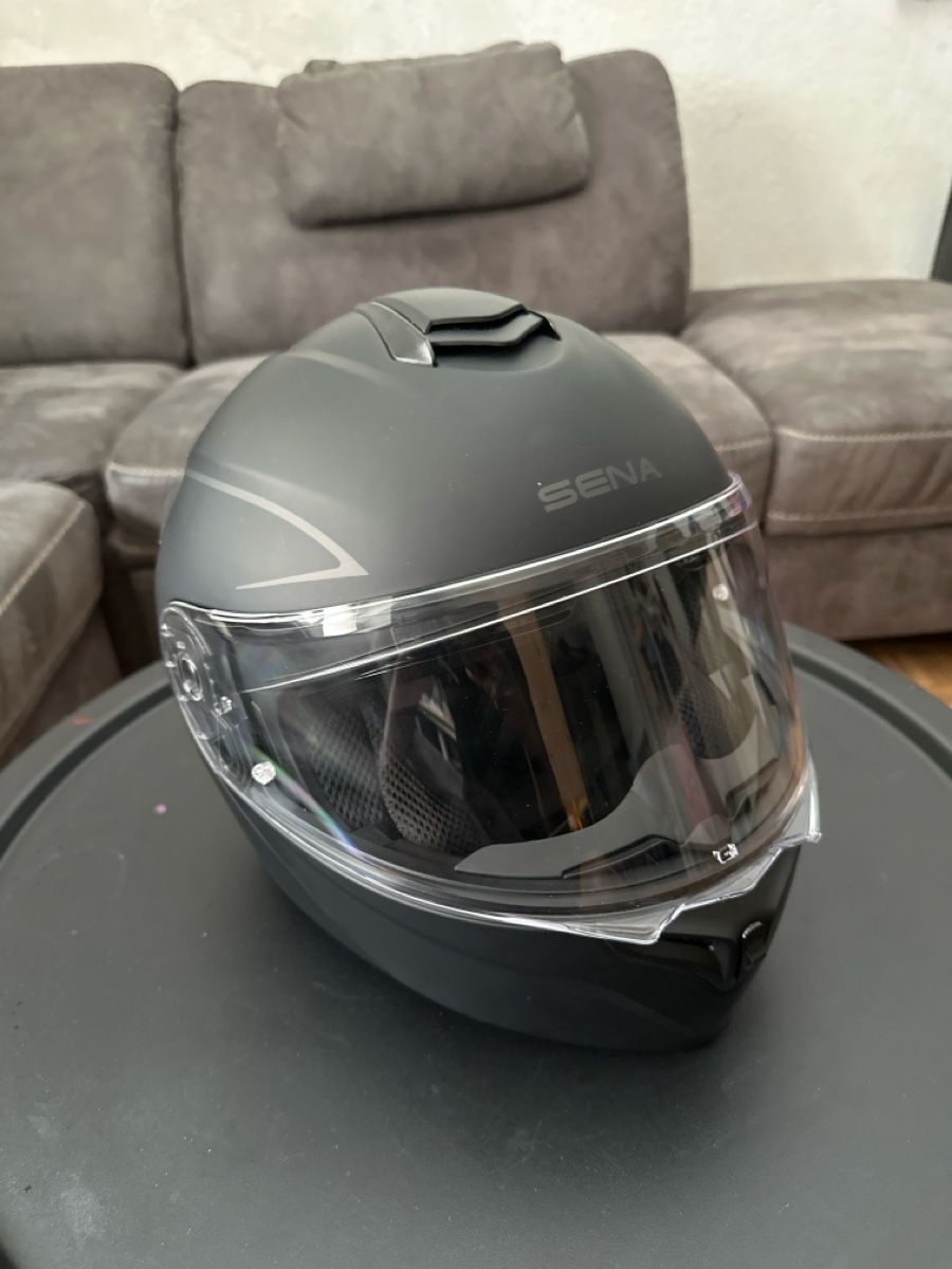 Sena Caschi & visiere: Sena outsrush r klapphelm mit Cardo Freecom 2x Intercom – Nuovo (secondo la descrizione) da Zürich venduto da abi_ng5n