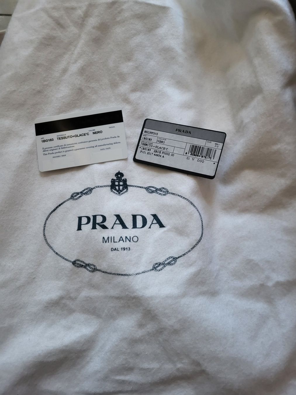 Prada Taschen für Damen: Borsa shopping  by Prada Blue Label – Neu (gemäss Beschreibung) aus Chiasso von Ann58 3