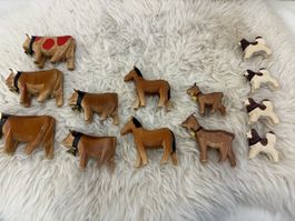 Holzfiguren zum Stall