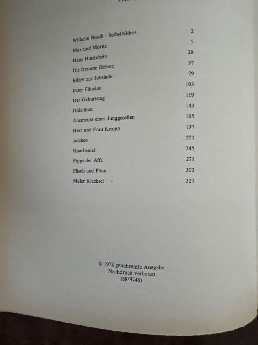 Libri: Das grosse farbige Wilhelm Busch Album – Usato da Verscio venduto da Foroglio 1