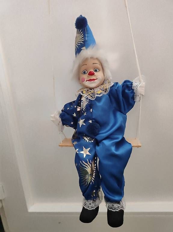 Statuette: Clown blau – Usato da Dürnten venduto da dan_g5zw