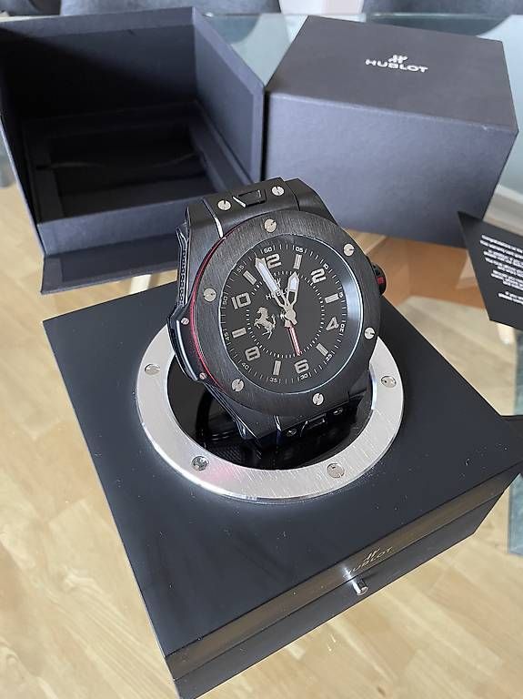 Stand- & Wanduhren: Hublot Big Bang Ferrari – Gebraucht aus Brünisried von Elektra08