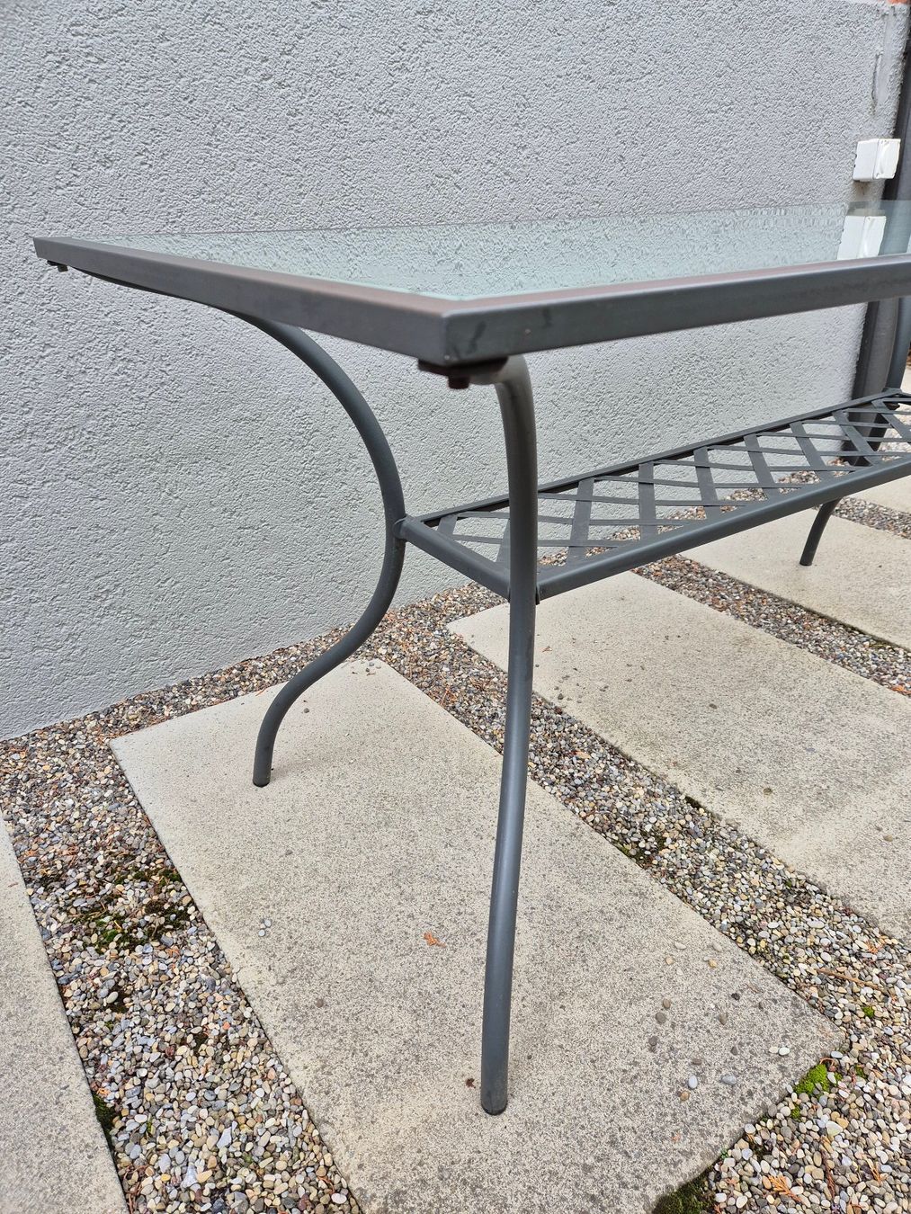 Tavoli: Gartentisch aus Metall – Usato da Winterthur venduto da Aftang 3