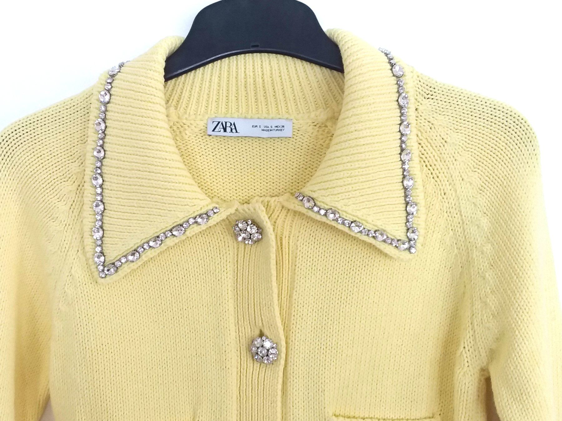 Zara Giacche: ZARA Strickjacke mit Strass, Gr S, Baumwolle + – Usato da Immensee venduto da Btrutmann 2