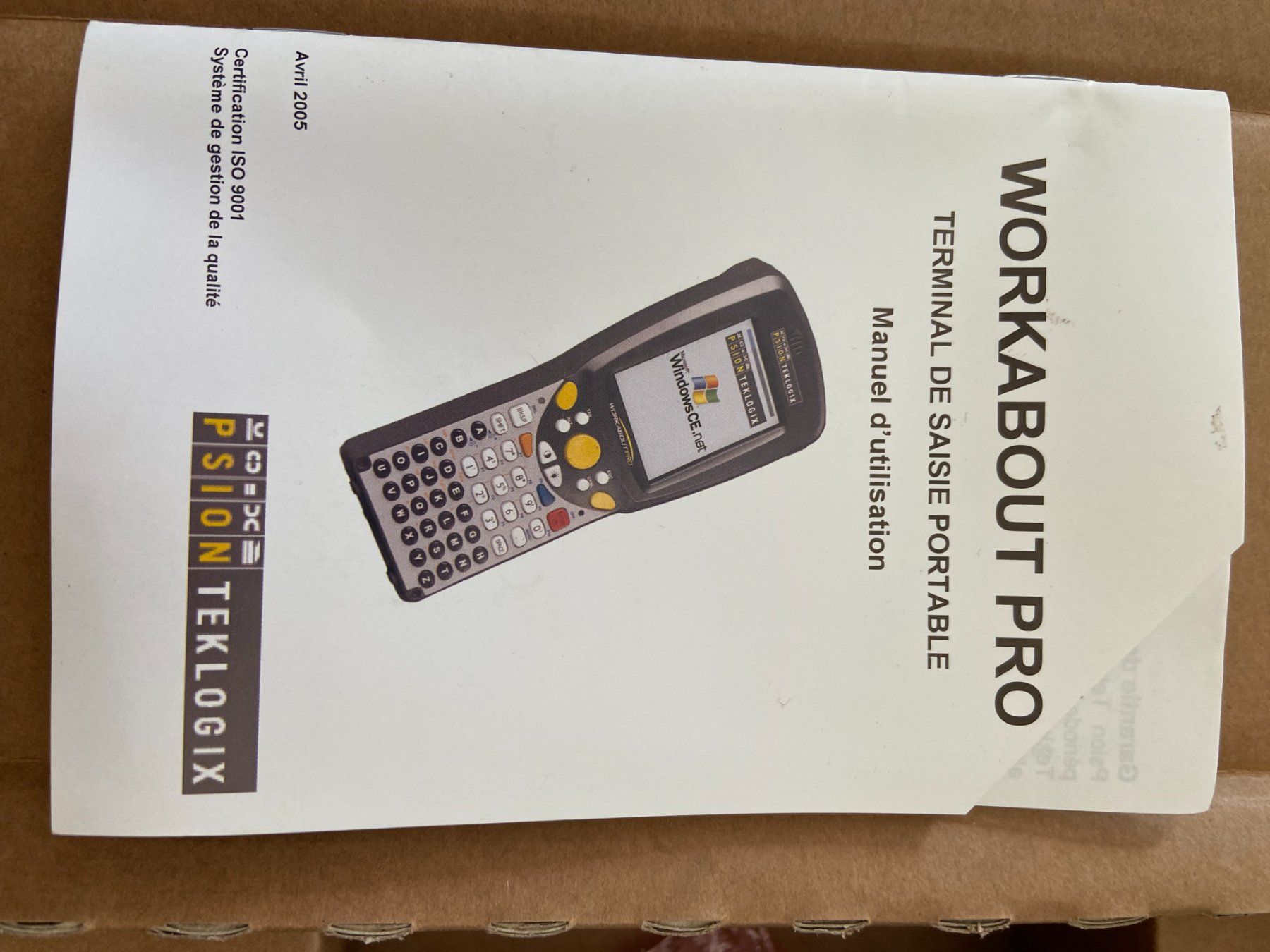 Scanner: Psion workabout pro – Nuovo e nell'imballaggio originale da cortébert venduto da Dingofilou 2