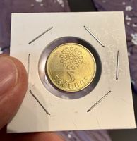 5 Escudos Portugal 1989!!! UNC!!!