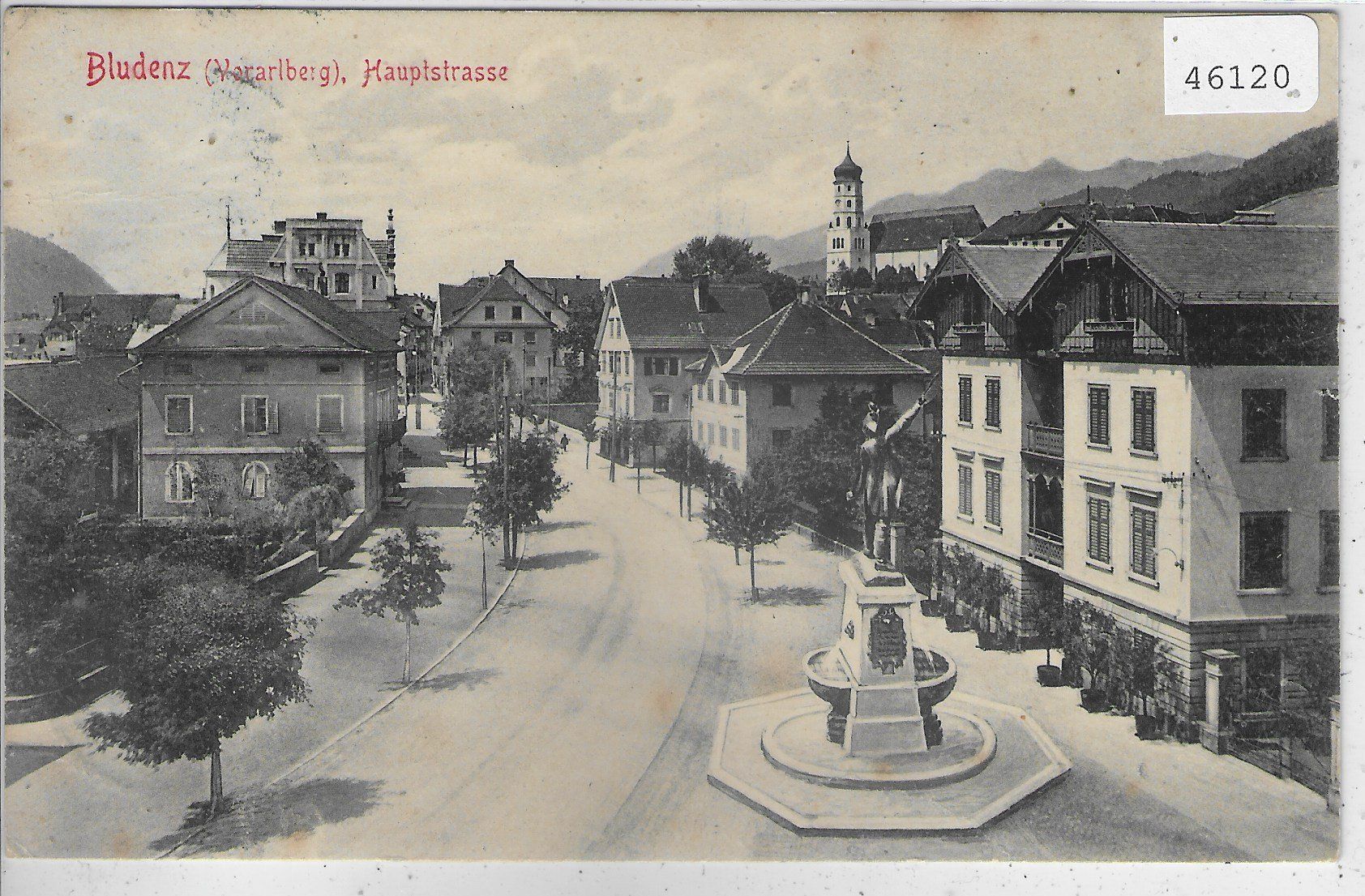 Cartoline postali: Bludenz - Hauptgasse – Usato da Ettingen venduto da Kartenplanet