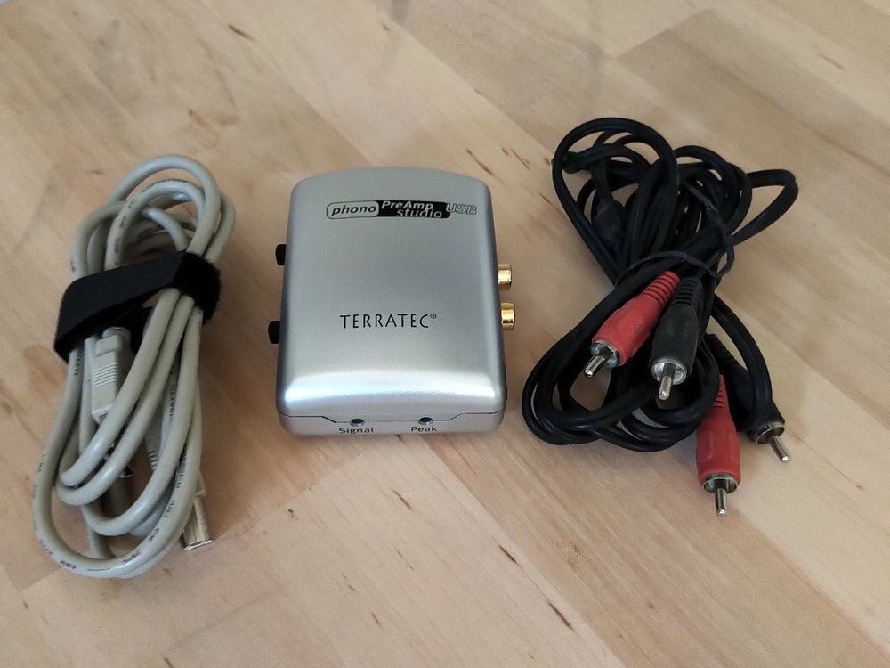 TerraTec Phono PreAmp Studio USB | auf Ricardo