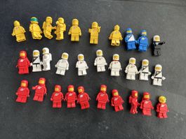 30 Lego Space Minifiguren Sammlung, Vintage Sets