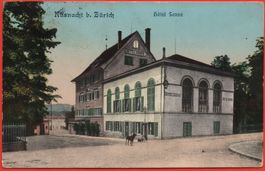 KÜSNACHT b. Zürich - Hôtel Sonne - gel. 1911 v. Wädenswil