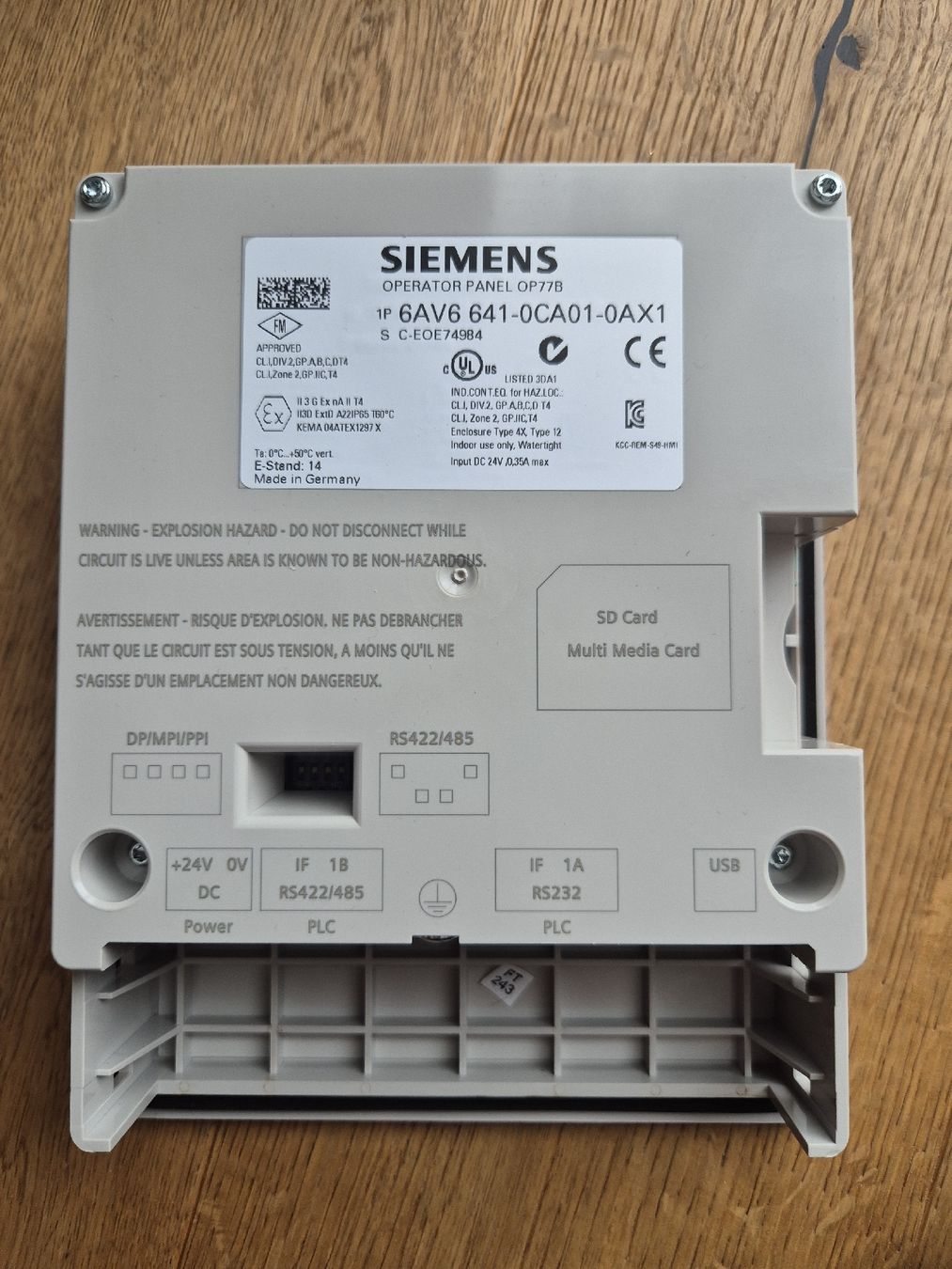 Siemens Elektronikbauteile: Neues Siemens Simatic Panel OP77B - NEU! – Neu (gemäss Beschreibung) aus Römerswil LU von cfm_j789 1