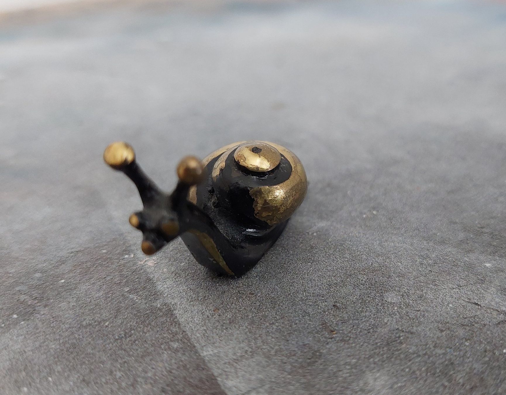 Statuette: Broncefigur Schnecke mit Haus (Nr.9) – Usato da Subingen venduto da K7passt_immer 4