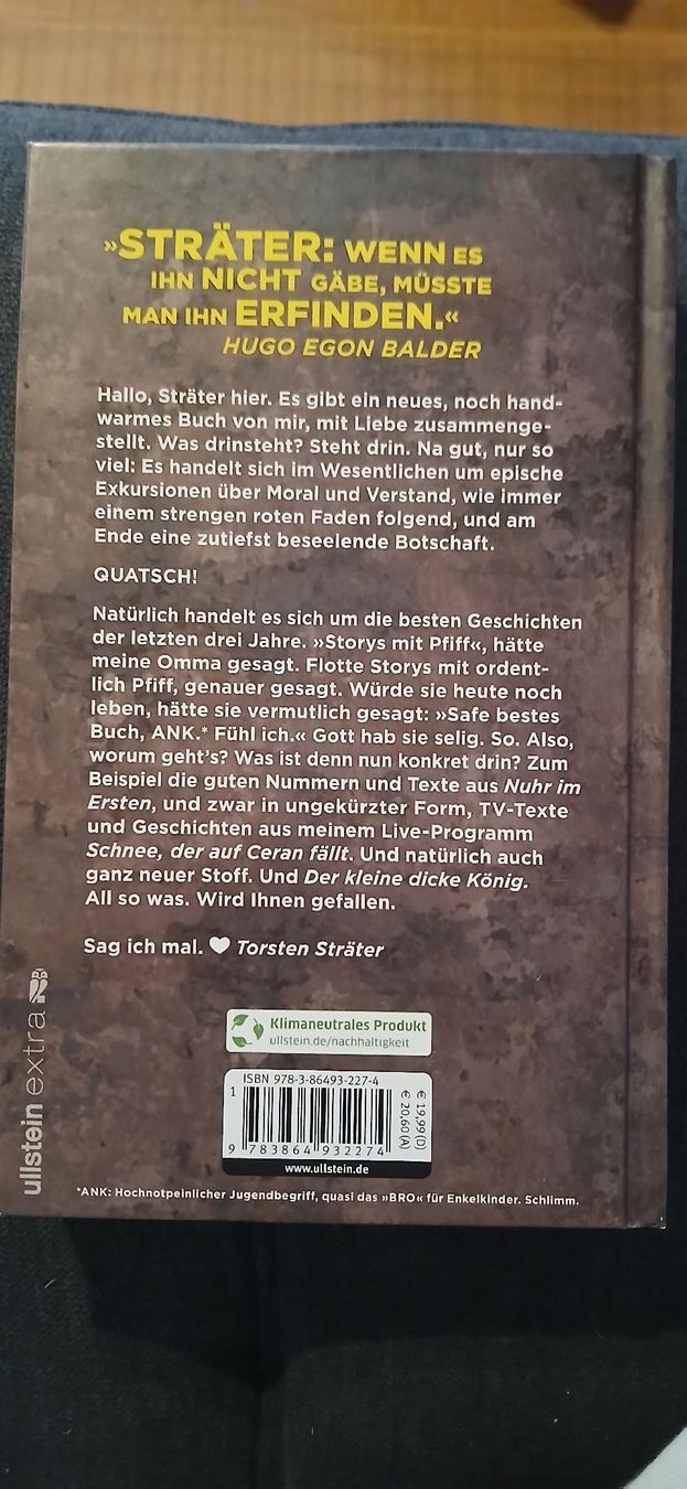 Libri: Torsten Sträter: Du kannst Alles lassen – Usato da Niederweningen venduto da Andrin 1