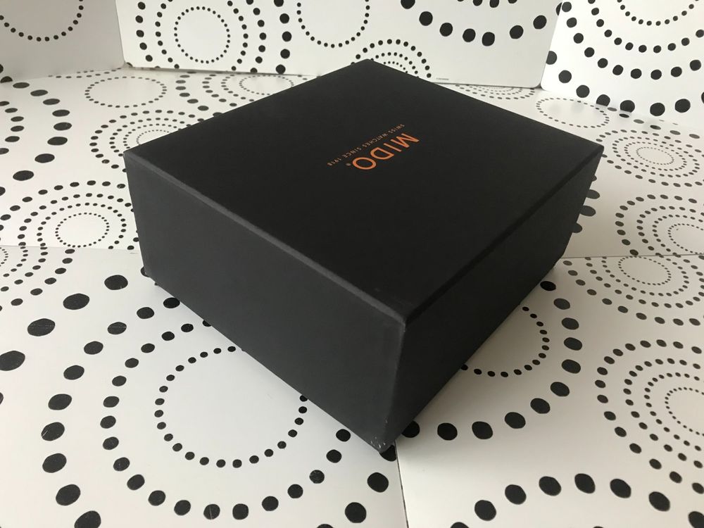 MIDO MULTIFORT - BIG BOX ECRIN WATCH CASE SCHACHTEL TOP !!! (Neu ...