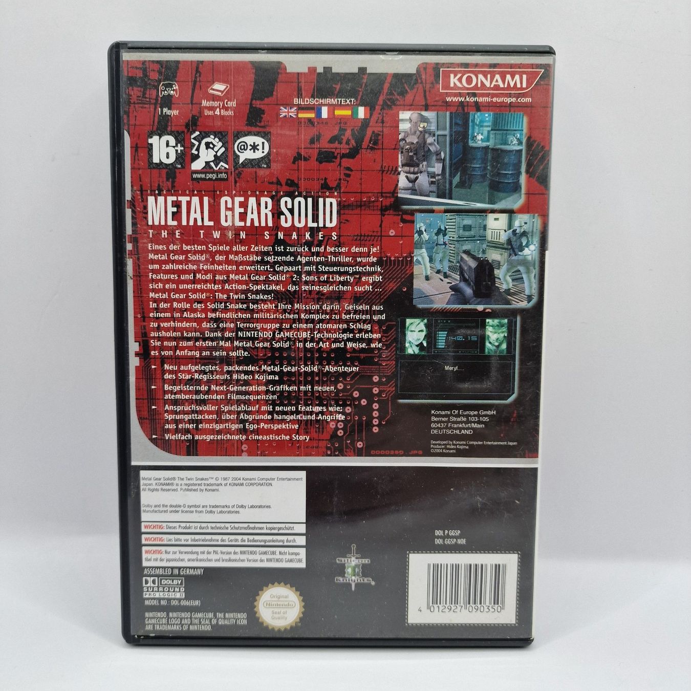 Metal Gear Solid The Twin Snakes - Gamecube (OVP) | Kaufen auf Ricardo