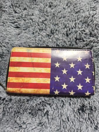Portemonnaie "USA" Flagge  Vintage Style Geldbörse