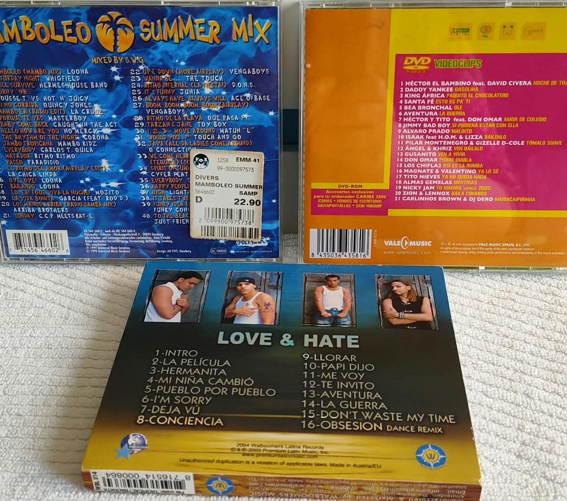 CDs: 3 Latino CDs – Gebraucht aus Luzern von Luzern_Energy 1