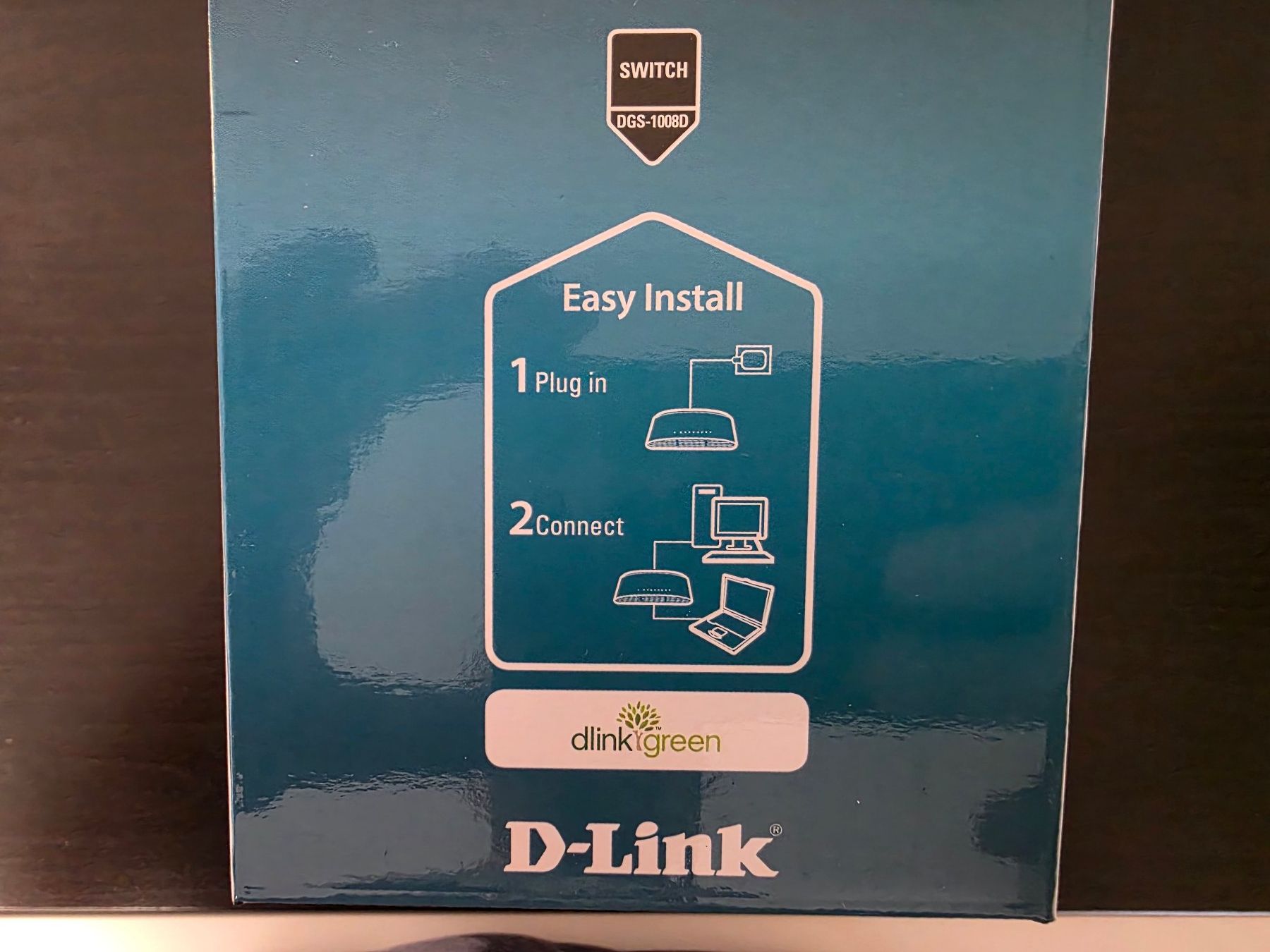 Dlink Hub & Switch: D-Link DGS-1008D 8-Port Gigabit Switch Desktop – Nuovo e nell'imballaggio originale da Matzingen venduto da bobadow 3