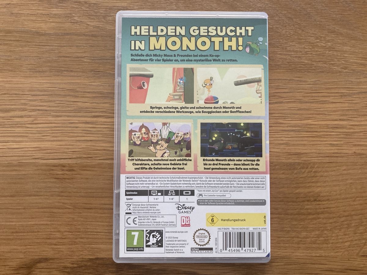 Nintendo Giochi: Disney Illusion Island Switch Spiel – Usato da Bern venduto da Coolwindow 3