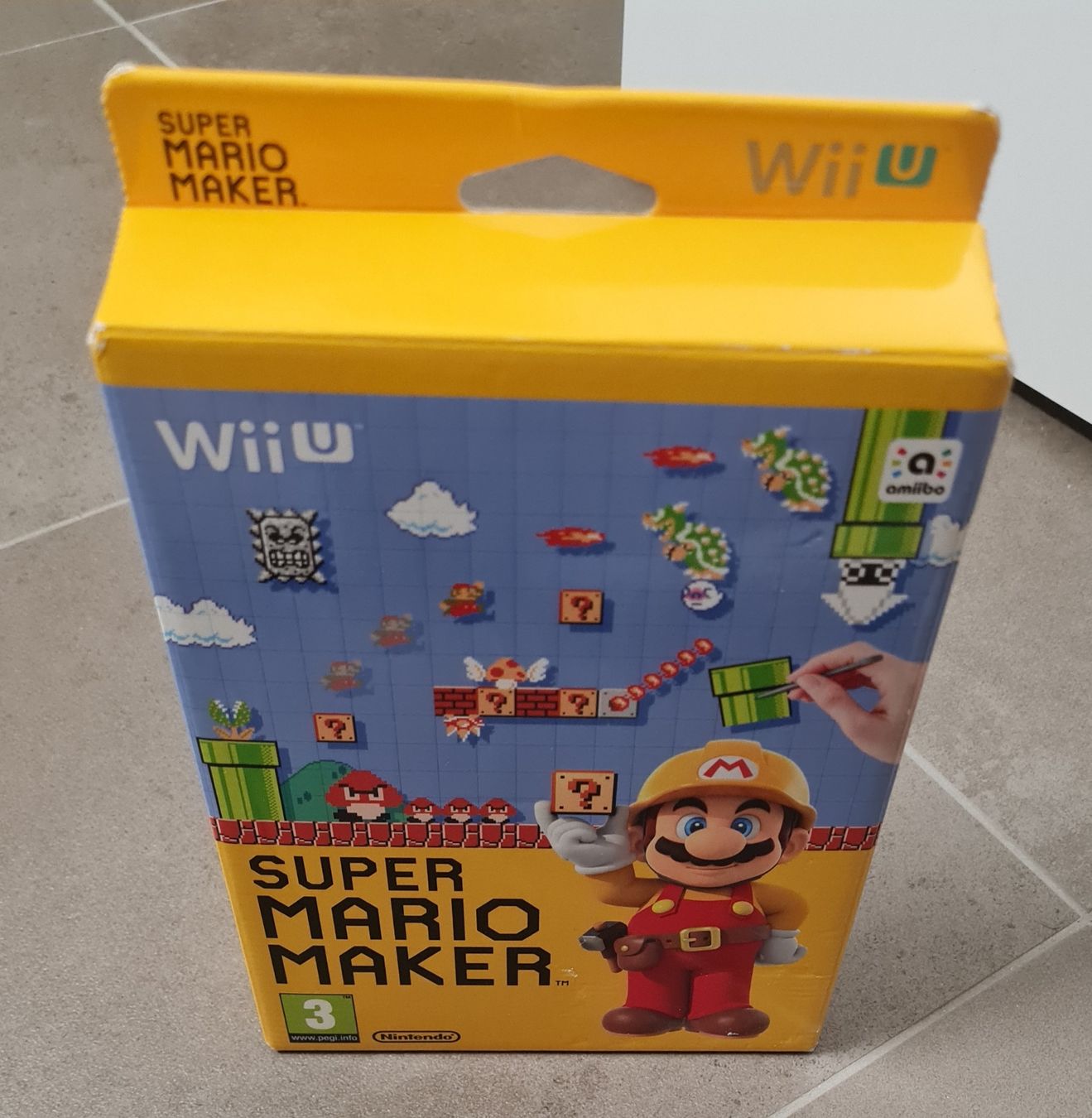 Super Mario Maker Collector Wii U Neuf - Jeux vidéo