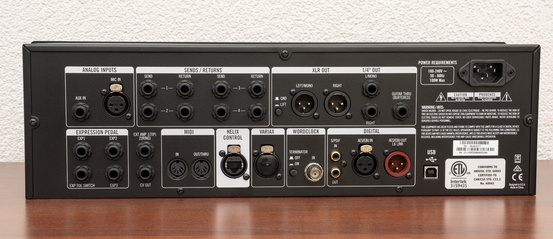 Line 6 Strumenti musicali: Line 6 Helix Rack + Helix Control + Mission SP1-L6 – Usato da Le Mont-sur-Lausanne venduto da EchoChords 2