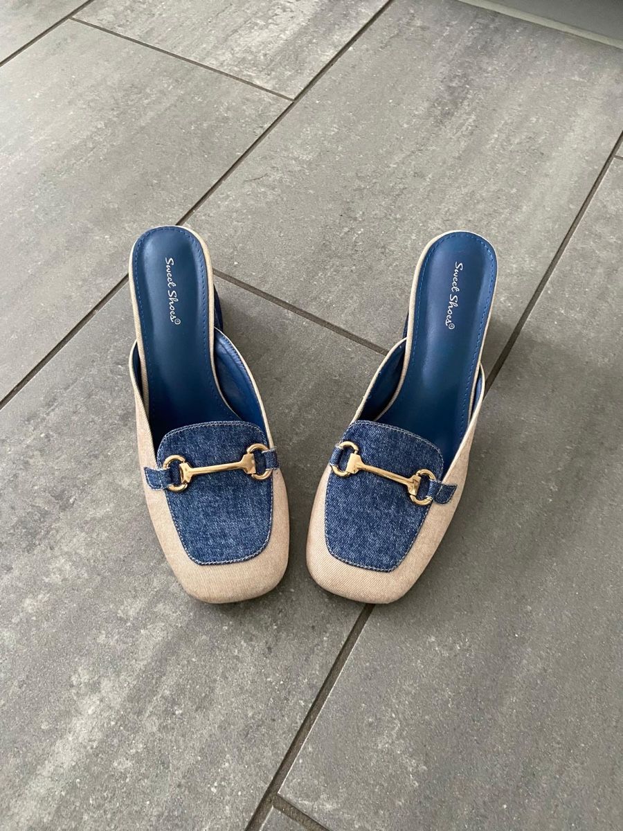 Scarpe da donna: Pantolette Jeanslook Gr. 40 NEU – Nuovo (secondo la descrizione) da Thalwil venduto da Leo33x