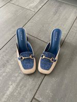 Pantolette Jeanslook Gr. 40 NEU