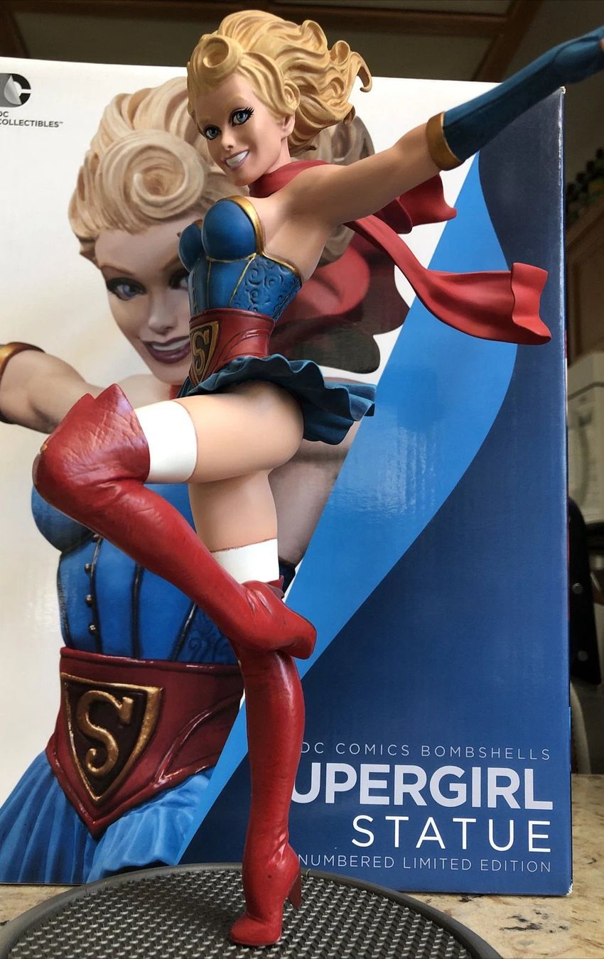 Statuette: DC Comics Collectibles Bombshells Supergirl – Usato da Oberentfelden venduto da FiguresAndGamesPlace 4