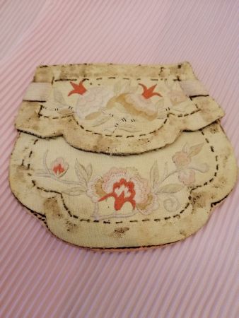 Antikes Miedertäschchen von ca. 1790/1800