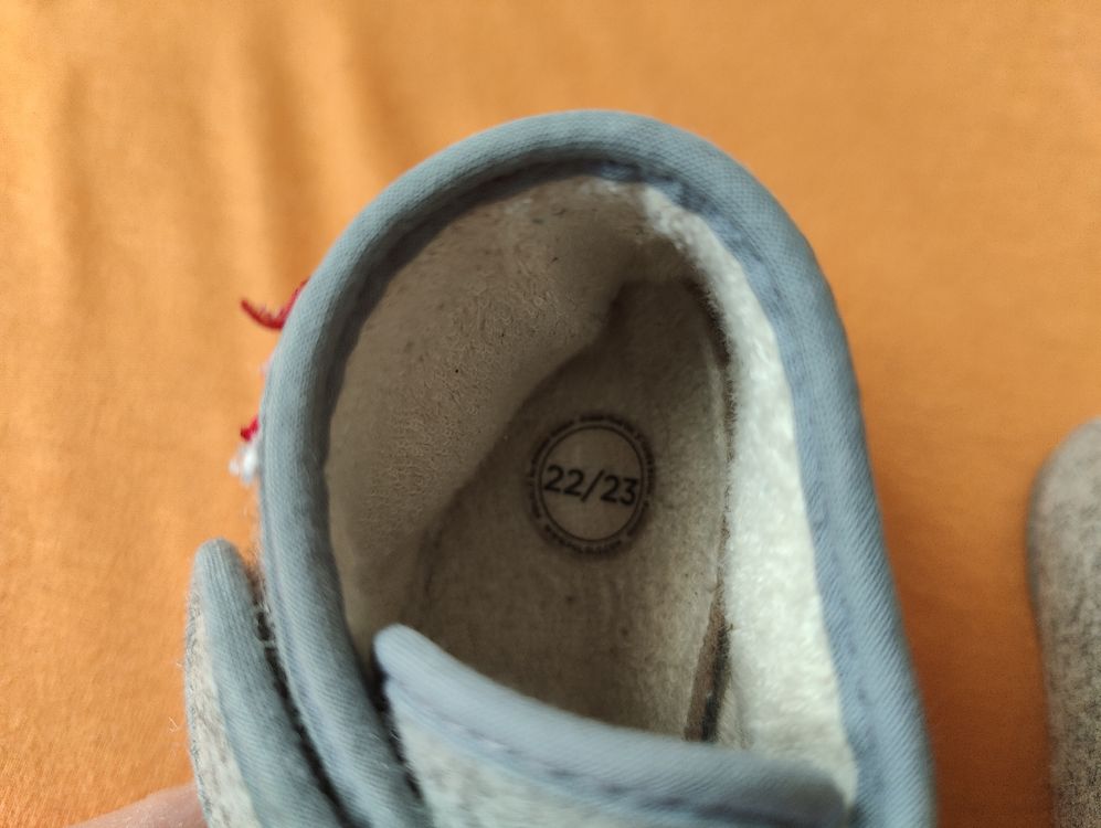 Chaussures garçon: Pololo Finkli, Schurwolle, Gr. 22/23 – D'occasion à Zürich par sof_f2ts 2