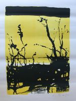 Fernand Giauque 1895-1973 Lithographie Expressive Landschaft