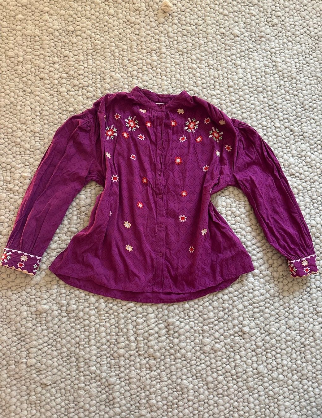 Camicette: BOHO-BLUSE IN PFLAUMENLILA – GR.M/L – Nuovo (secondo la descrizione) da Schaffhausen venduto da rot_yyy7 1
