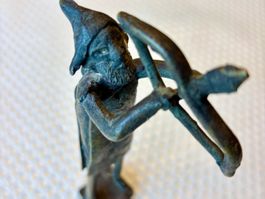 💚BRONZEFIGUR ARMBRUSTSCHÜTZE (WILHELM TELL) 🇨🇭Rüschlikon
