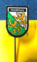 THURGAU KANTONS-WAPPEN ALT KLEIN-FEIN ANSTECKNADEL VINTAGE