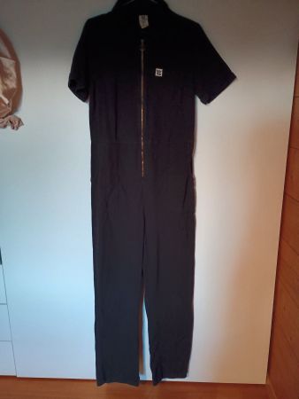 Overall Lucy & Yak kurzarm schwarz, Grösse 12