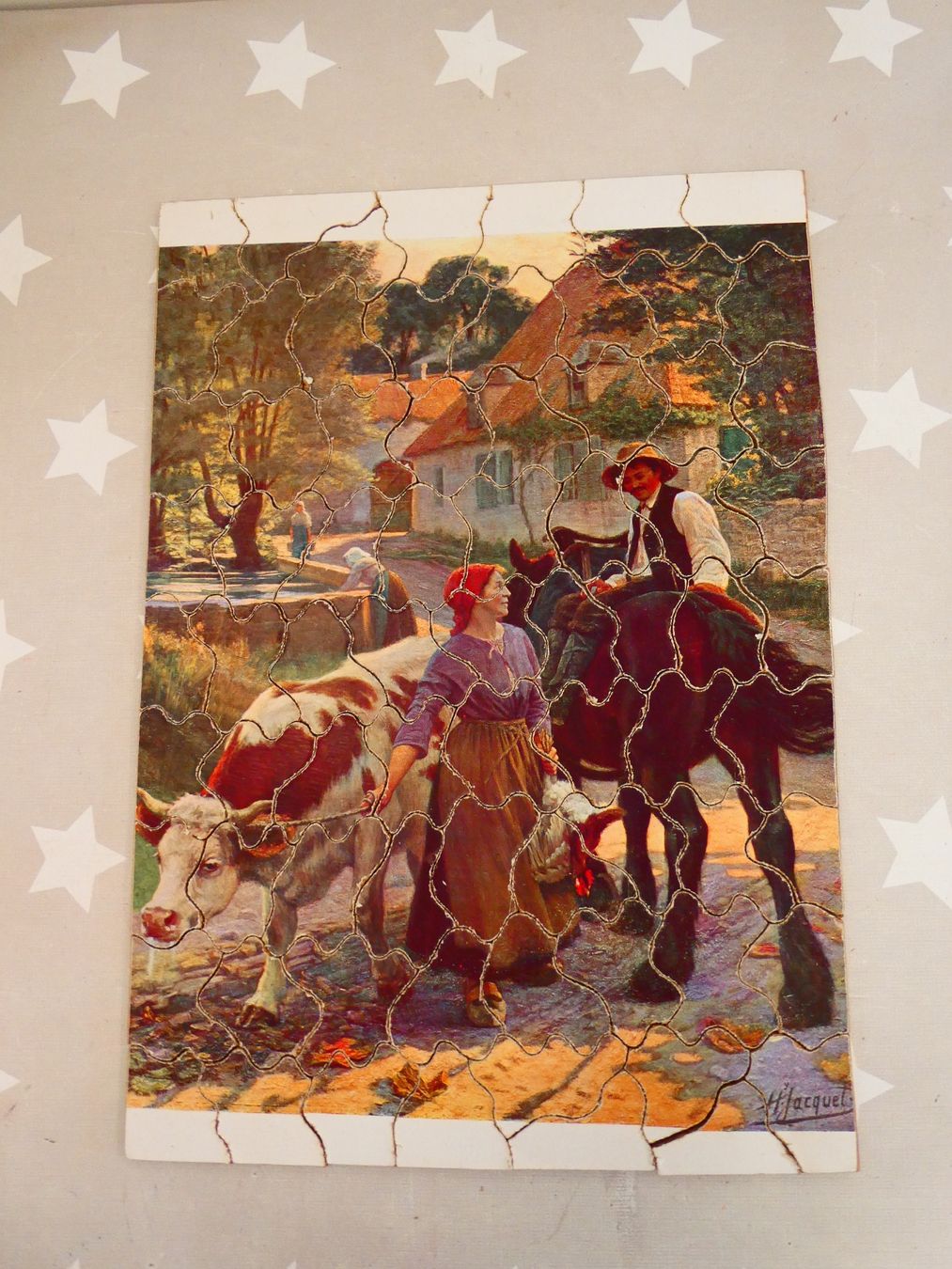 Puzzle: altes Holzpuzzle Puzzle A.F. Bonnardel – Usato da Rafz venduto da Powacaddy 6
