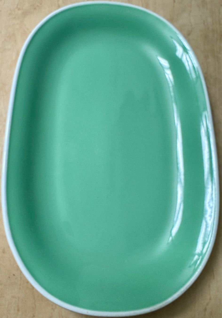 Rössler Piatti di portata: Rössler Schale Platte 32 cm grün Servierschale – Usato da Rothrist venduto da Luckywinner 3