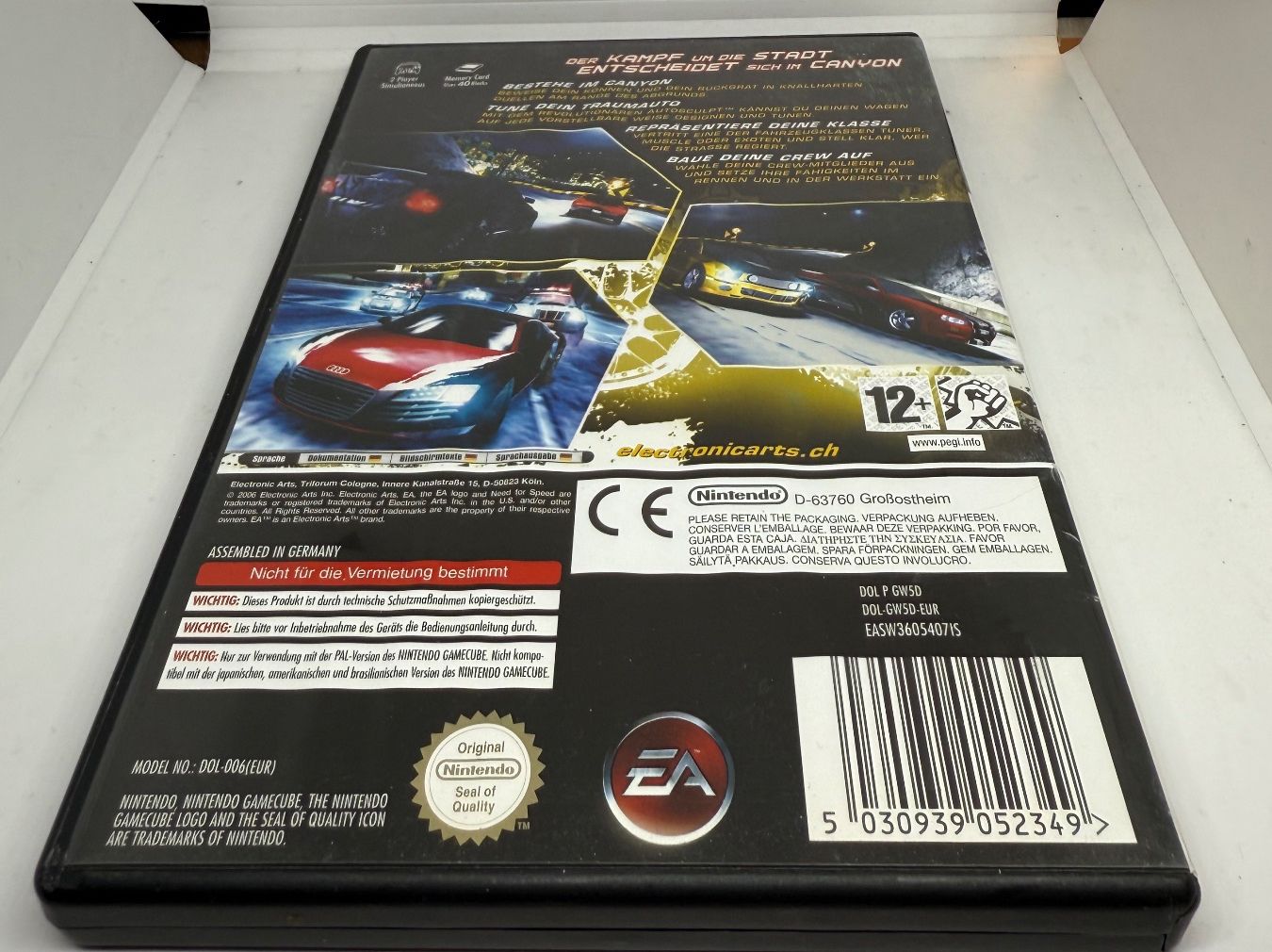 Nintendo Giochi: Need for Speed Carbon Gamecube Nintendo – Usato da Dietlikon venduto da NESFEVER 1