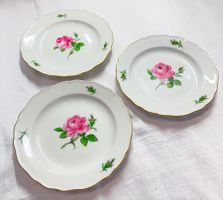 3 Stk. Meissen Porzellan Dessertteller II.Wahl, Wie neu