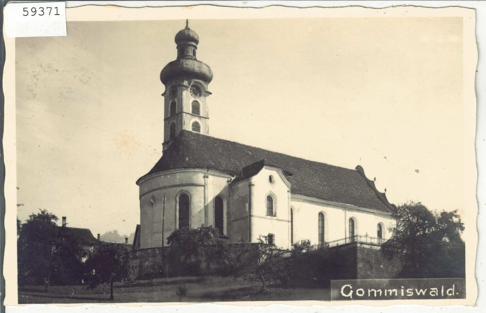 Cartoline postali: Gommiswald - Kirche – Usato da Ettingen venduto da Kartenplanet