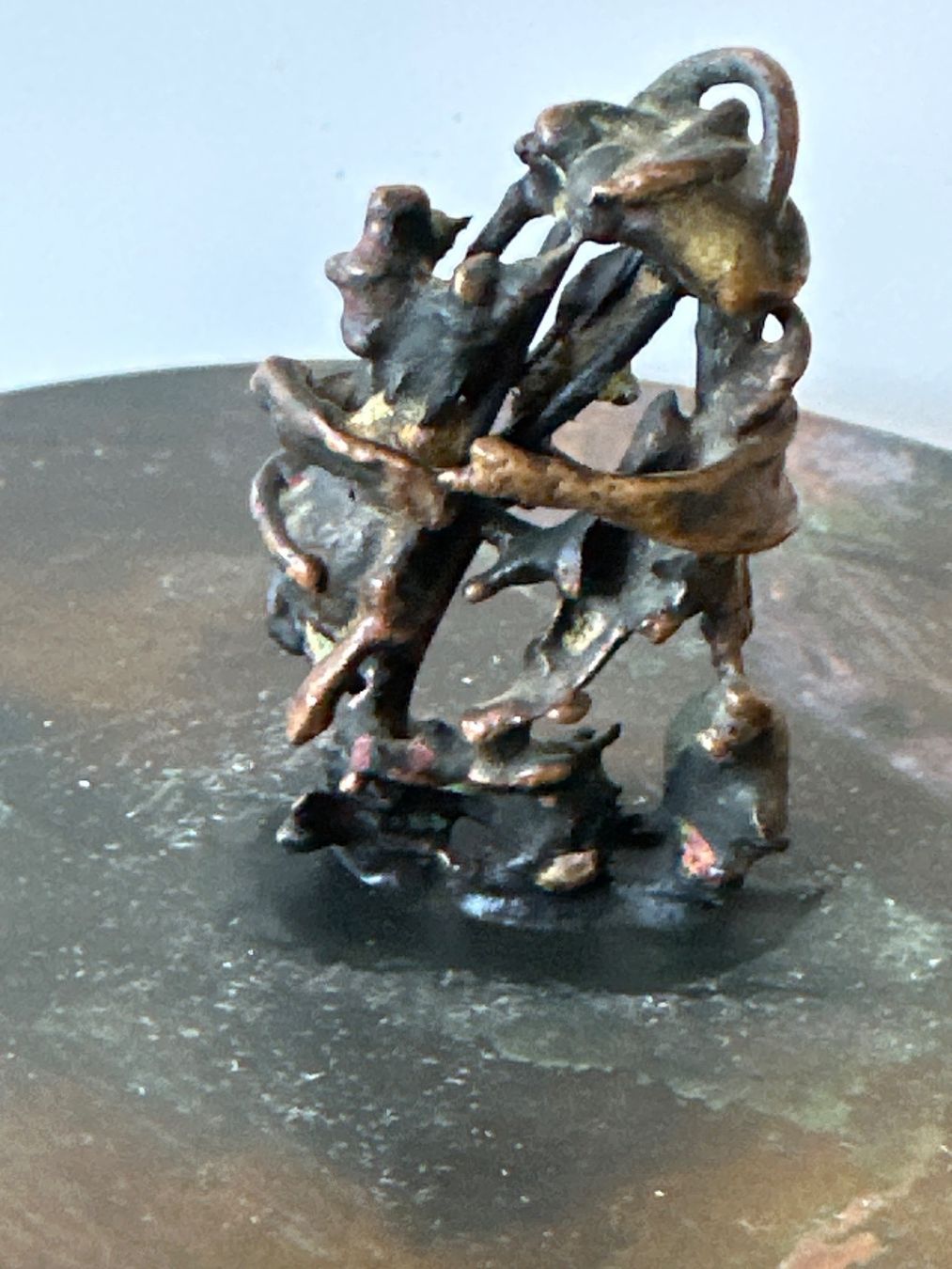Sculture & Statue: Kunstvoll Kupfer-Dose aus Israel – Usato da Zürich venduto da Chaeffeler 4