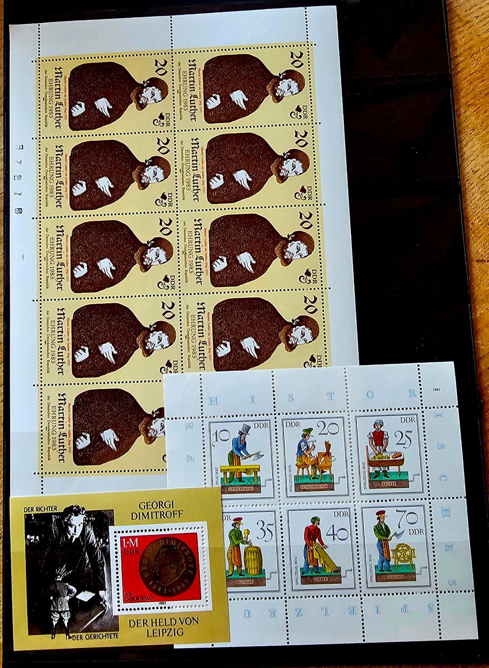 Tous les timbres: DDR 3 Blocks ** – Neuf (Voir description) à Les Valettes par Nuba1