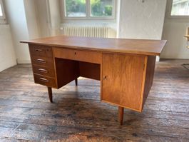 RÄUMUNGS-VERKAUF: Vintage Teak Schreibtisch
