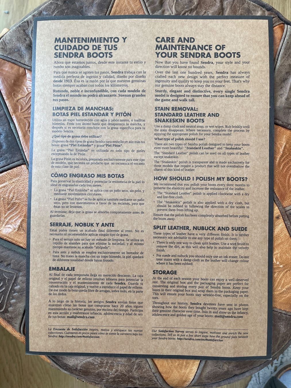 Sendra Scarpe da donna: Sendra Boots. Handgefertigte Lederstiefel – Usato da Schöftland venduto da LaFramboise 3