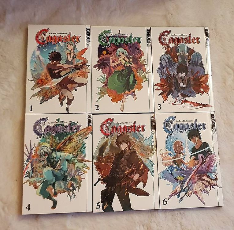 Fumetti: Cagaster - Manga Band 1-6 deutsch – Usato da Arni AG venduto da StrohhutG 2