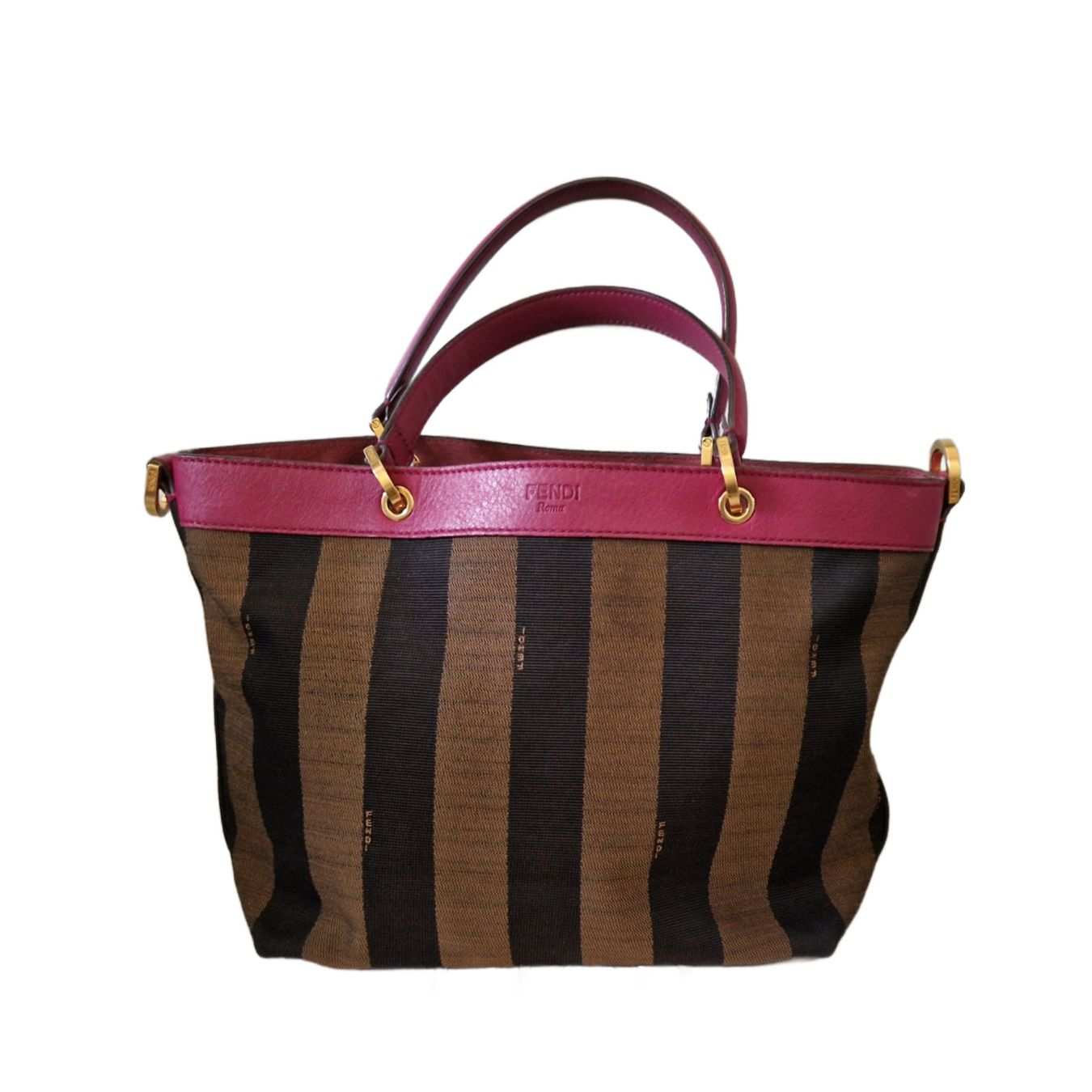 Fendi Borse da donna: Fendi Pequin Shopper Bag – Usato da Zürich venduto da Liloubags